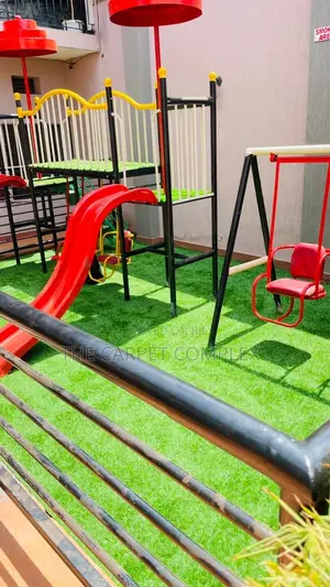 Compound Grass Installation for Kids Yard