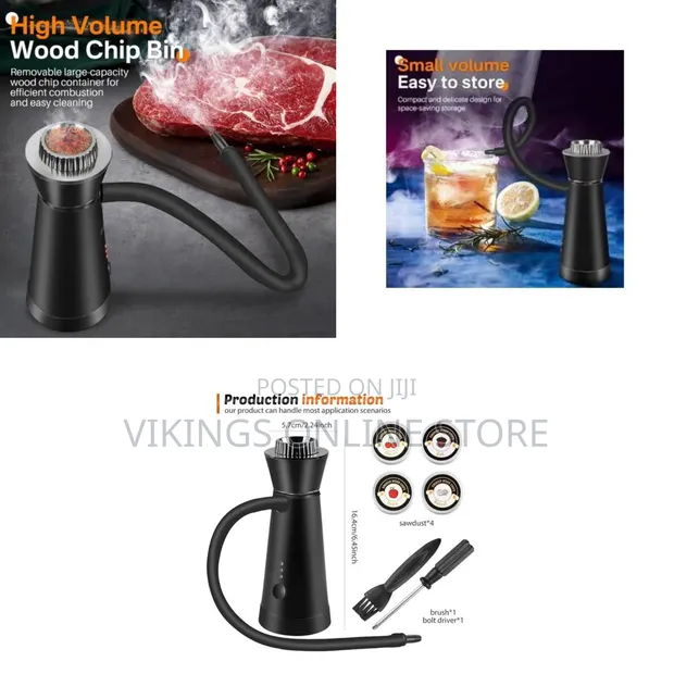 BORUiT Portable Smoke Infuser with Flexible Hose - 1