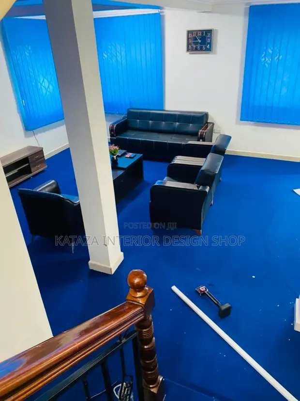 Sure Blue Woolen Carpet - 1