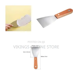 3-Inch (75mm) Metal Putty Knife and Scraper