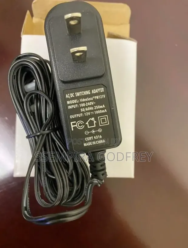 DC Power Supply 12V 1A Regulated - 1
