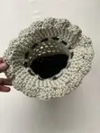Crocheted Drawstring Bag - 1