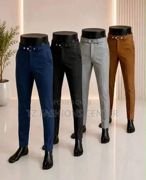 Men's Cotton/Polycotton Trousers - Brand New