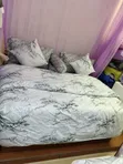 10 Piece Gray Duvet Set - 2