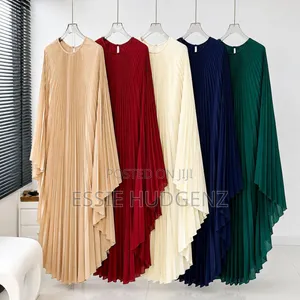 Elegant Batwing Dresses - Full Length