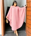Elegant Batwing Dresses - Full Length - 3