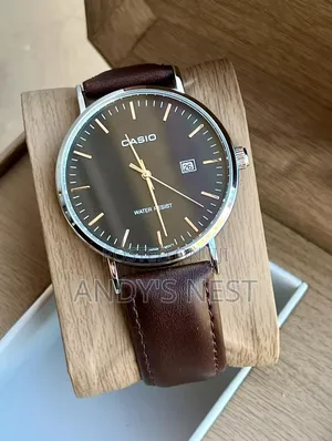 Unisex Casio Leather Watch