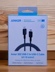 Anker 322 USB-C to USB-C Cable 1.8m (Braided) - 1