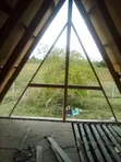 A Frame Wooden House Construction - 4