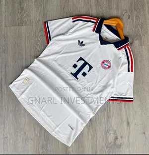 Bayern Munich Home and Away Jerseys