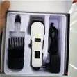 Geemy Rechargeable Hair Clipper with LED Battery (White) - 5