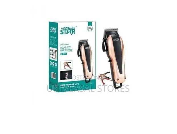 Winningstar Solar 12V Professional Hair Clipper T-5601 - 1