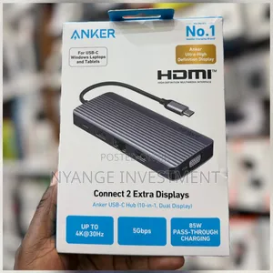 Anker USB-C Hub (10-in-1, Dual Display)