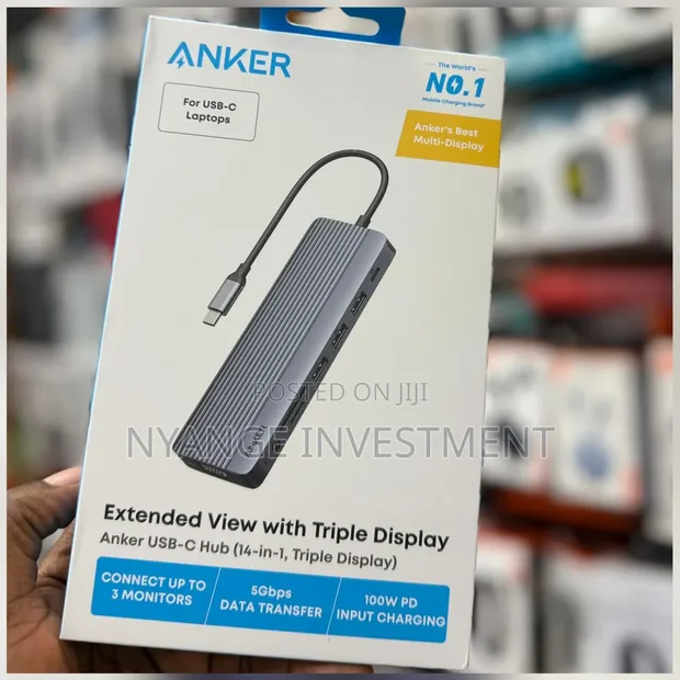 Anker 14-in-1 USB-C Hub Docking Station - 1