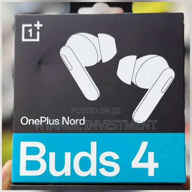 OnePlus Nord Buds 4 Wireless Earbuds - White - 1