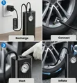 LLZ-668 Portable Cordless Air Compressor & Tyre Inflator - 1