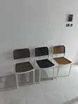 Matted Portable Plastic Chairs - 1