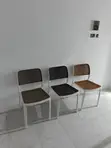 Matted Portable Plastic Chairs - 2