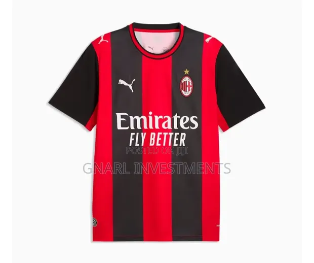 AC Milan & Juventus Football Jerseys - Home & Away Kits - 1