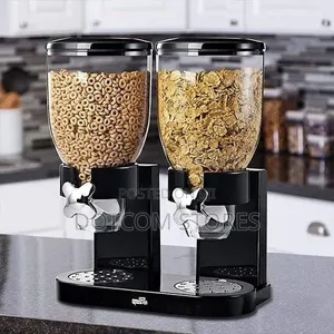 Double Cereal Dispenser Container