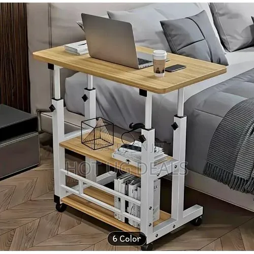 Adjustable Movable Laptop Table - 1