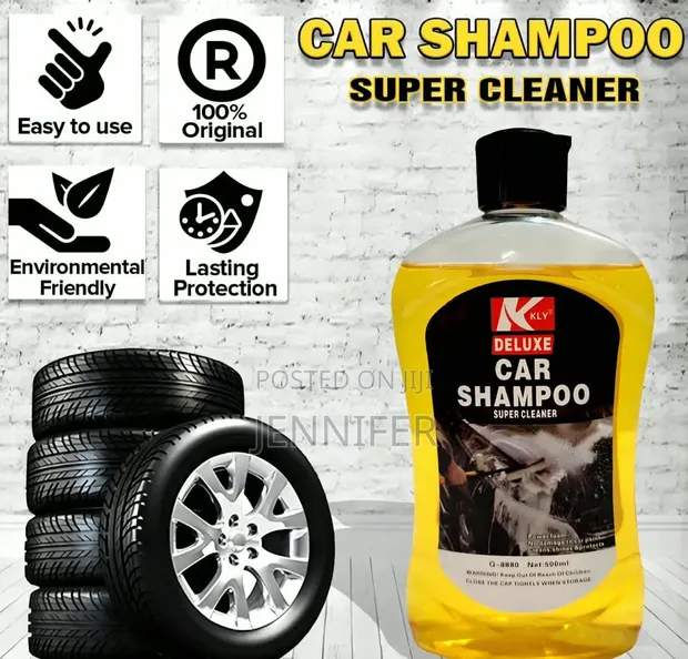 Deluxe Car Shampoo - 500ml Bottle - 1