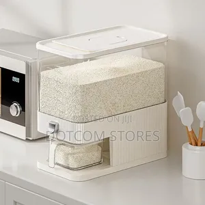5kg Kitchen Rice Dispenser - Moisture-Proof Food Grade