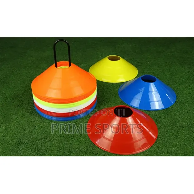 Football Training Cones - 10 Pack - 1