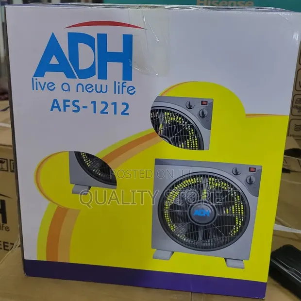 ADH Table Fan - 12-Inch Box Fan - 1