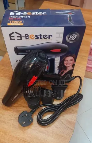 EB-Bester 1800W Hair Dryer with Attachments