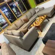 U-Shaped Sofa with Springs - 1