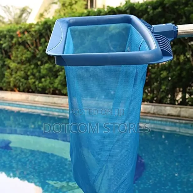 Blue Swimming Pool Leaf Skimmer Net - 1