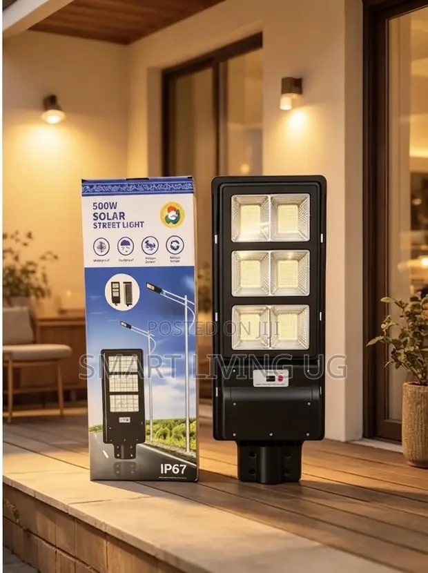 500W Outdoor Integrated Solar Street Light - 1
