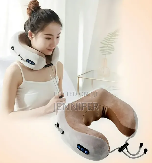 U-Shaped Electric Neck Massage Pillow - 1
