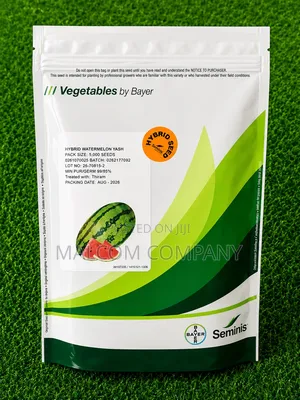 Yash F1 Hybrid Watermelon Seeds - 5,000 Seeds (Seminis Bayer)
