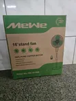 Mewe MS-16158R 16" Stand Fan with Remote - 1