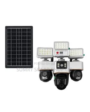 V380 Triple-Lens Solar Camera