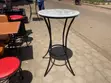 Wooden Counter Table - White - 1