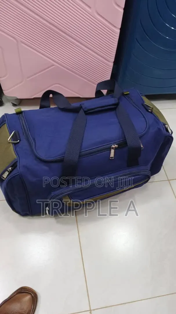 Original Safari Blue Travel Duffel Bag - 1