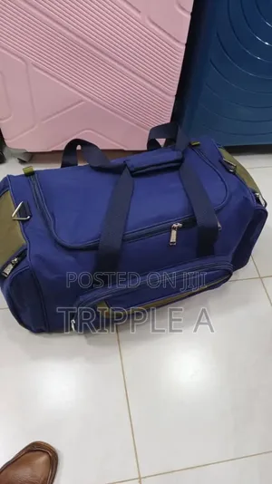 Original Safari Blue Travel Duffel Bag