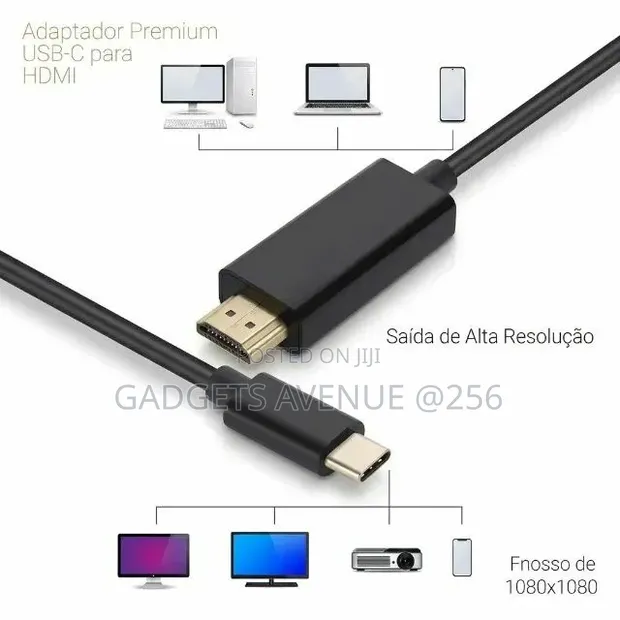 Aoweixun CABO-HD180 Type-C to HDMI Cable (1.5m) - 1