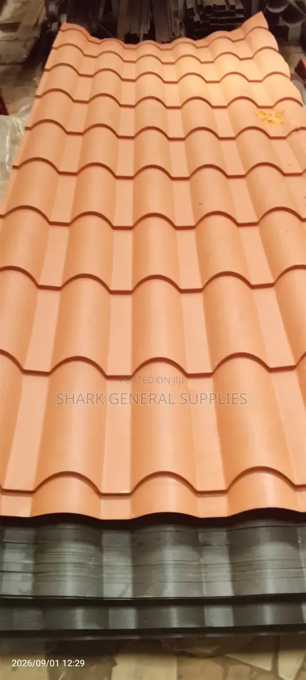 Uganda Baati Roman Tile Iron Sheets - Gauge 28 - 1