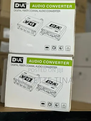 Digital to Analog Audio Converter (Coaxial/Toslink)
