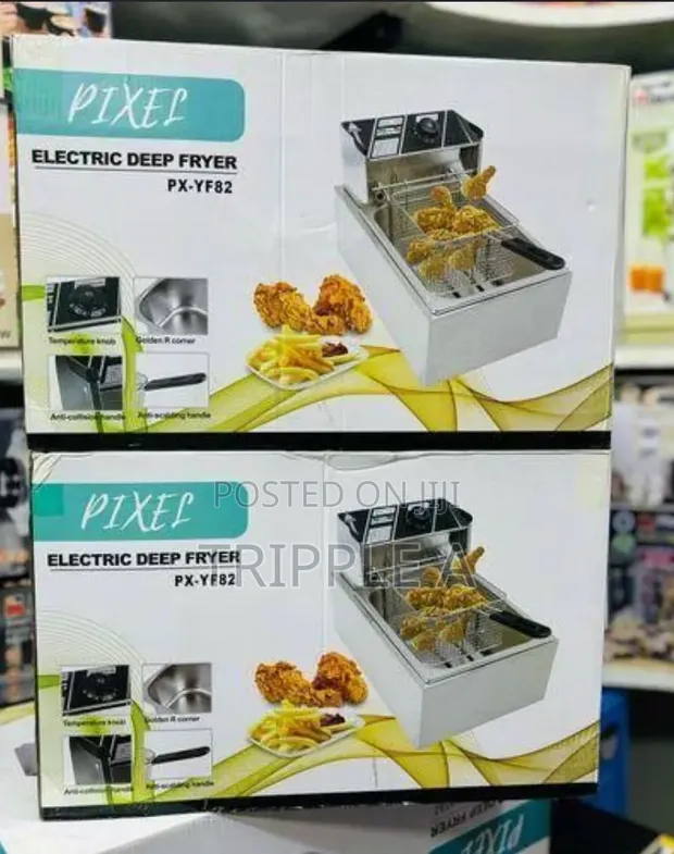 Single Pixel 6L Electric Deep Fryer - 1