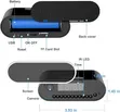 1080p WiFi Table Clock Security Camera - 3