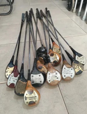 Japanese Vintage Wooden Golf Clubs