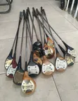 Japanese Vintage Wooden Golf Clubs - 1