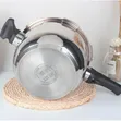 9L Stainless Steel Pressure Cooker with Safety Valve - 5