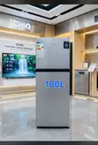 CHIQ 180 Liters Double Door Refrigerator - Silver - 1