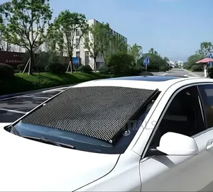 Retractable Roller Car Sunshade with Suction Cups